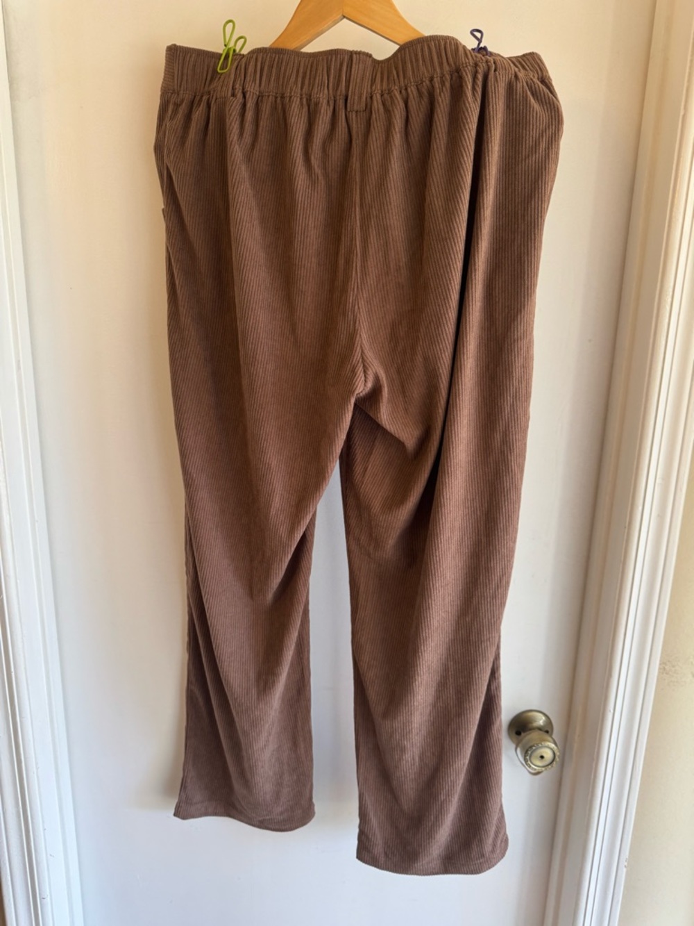 Halara High Waisted Zipper Pocket Corduroy Casual Pants - Picture 4 of 8